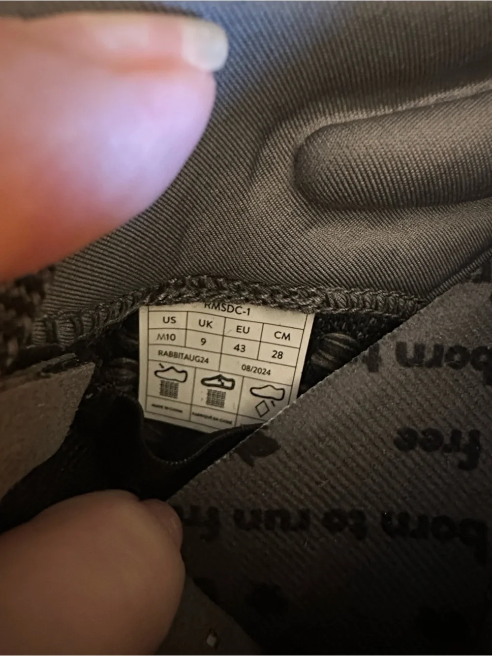 RuninRabbit Black Knit Dreamchaser Sneakers
